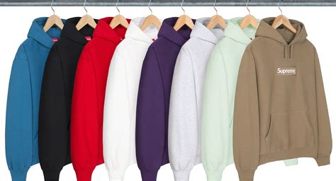 supreme box logo hoodie receipt